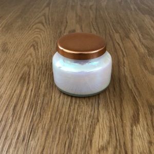 Mini Capri blue volcano jar candle
